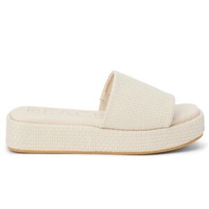 NWOT :: Matisse Footwear Ivory Maui Platform Sandal // Size 7, Eur 38